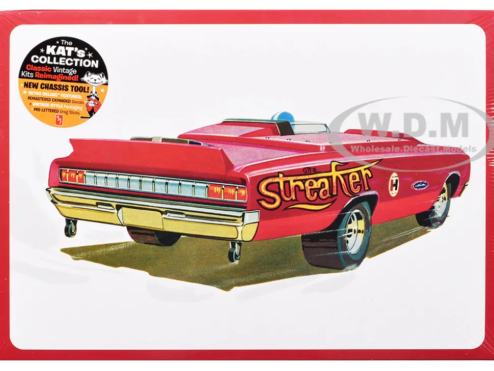 Skill 2 Model Kit 1964 Oldsmobile F-85 AWB Funny Car "Streaker" 1/25 Scale Model by AMT
