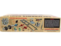 Skill 3 Model Kit Peterbilt 359 California Hauler Sleeper Cab 1/25 Scale Model AMT AMT1327