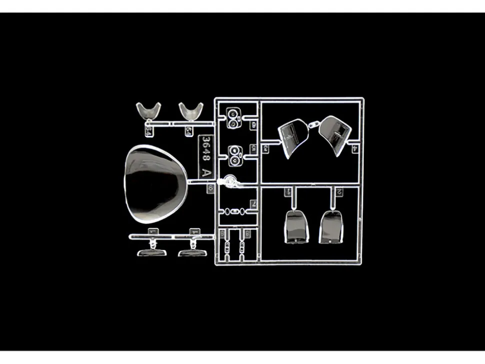 Skill 2 Model Kit Porsche 956 1/24 Scale Model Italeri 3648