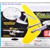Skill 2 Model Kit U.S.S. Enterprise NCC-1701 Space Ship Star Trek 1/650 Scale Model AMT AMT1296