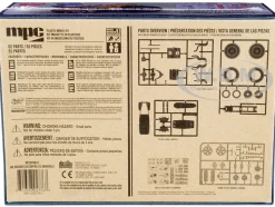 Skill 1 Snap Model Kit Custom Willys Panel Van Jail Breaker Monopoly 1/25 Scale Model MPC MPC946 M