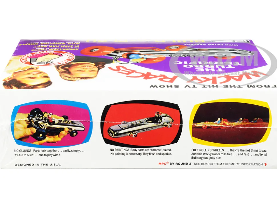 Skill 2 Snap Model Kit The Turbo Terrific Peter Perfect Figurine Wacky Races 1968 TV Series 1/25 Scale Model MPC MPC937