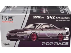 Skyline GT-R (R33) RHD (Right Hand Drive) Chameleon Chrome with Carbon Hood