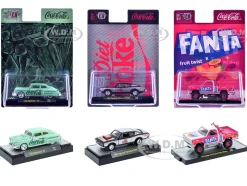 Sodas Set of 3 pieces Release 60 Limited Edition to 10000 pieces Worldwide 1/64 Diecast Model Cars by M2 Machines