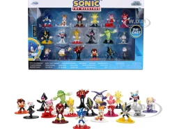 Sonic The Hedgehog Set of 18 Diecast Figures Wave 2