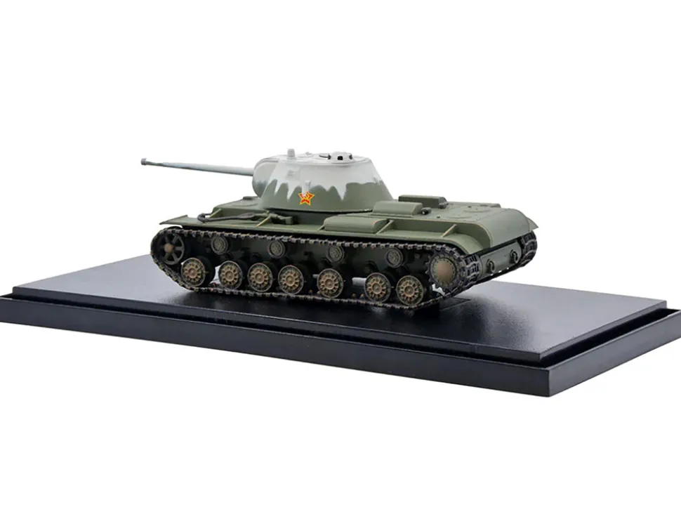 Soviet Kliment Voroshilov KV 3 Heavy Tank Winter Camouflage 1/72 Diecast Model Panzerkampf 12163PB