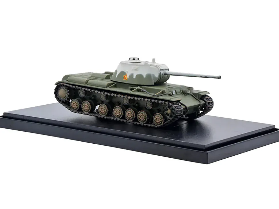 Soviet Kliment Voroshilov KV 3 Heavy Tank Winter Camouflage 1/72 Diecast Model Panzerkampf 12163PB