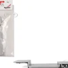 Spread Axle Double-Drop Flatbed Trailer Silver Top 1/87 (HO) Plastic Model by Promotex