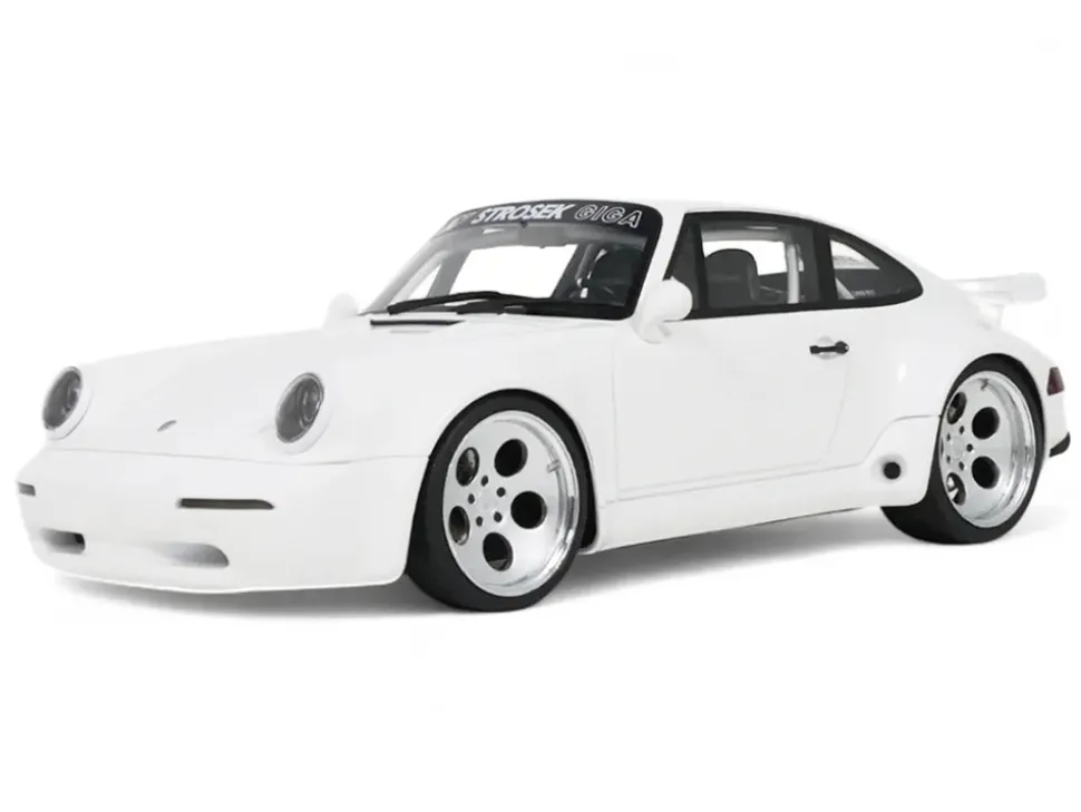 2024 Strosek GIGA (Porsche 911) White 1/18 Model Car by GT Spirit