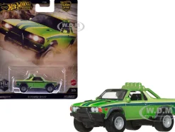 Subaru BRAT Utility Truck Green Metallic with Stripes