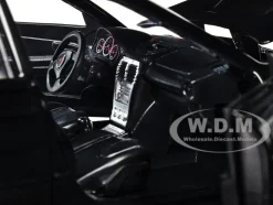 Subaru Impreza WRX STi Black 1/24 Diecast Model Car Motormax 73330