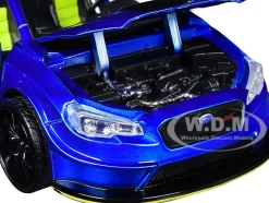 2016 Subaru WRX STI Widebody Blue Metallic 
