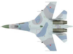 Sukhoi Su-27 Flanker-B Fighter Aircraft "Red 36, Barents Sea, 941st IAP" (1987) Soviet Air Force "Air Power Series" 1/72 Diecast Model by Hobby Master
