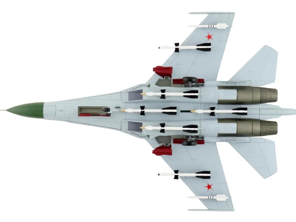 Sukhoi Su-27 Flanker-B Fighter Aircraft "Red 36, Barents Sea, 941st IAP" (1987) Soviet Air Force "Air Power Series" 1/72 Diecast Model by Hobby Master