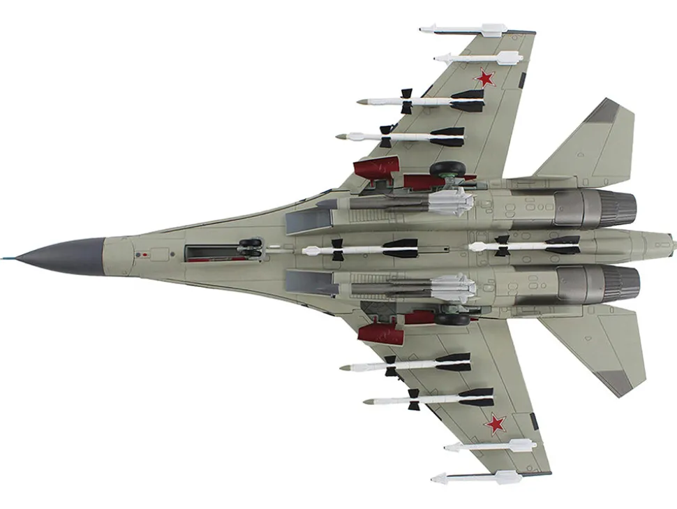 Sukhoi Su-30Mk Flanker Fighter Aircraft "502" (2011) Russian Air Force "Air Power Series" 1/72 Diecast Model by Hobby Master