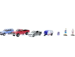 Summer Cookout Diorama Set of 7 pieces 1/64 Diecast Model Cars by Greenlight