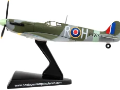 Supermarine Spitfire Mk IIa Fighter Aircraft #P7973 Royal Air Force 1/93 Diecast Model Airplane Postage Stamp PS5335-4