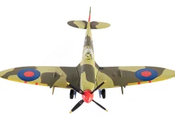 Supermarine Spitfire MK IXC Fighter Aircraft Royal Air Force Ldr Stanislav Skalsk Polish Combat Team North Africa 1943 1/72 Diecast Model JC Wings JCW-72-SPF-003
