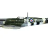 Supermarine Spitfire Mk IXE Fighter Aircraft 21 T 443 Squadron 127 Wing Belgium 1945 Royal Canadian Air Force Oxford Aviation Series 1/72 Diecast Model Airplane Oxford Diecast AC098