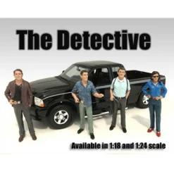 The Detective #3 Figure For 1:18 Scale Models American Diorama 23893