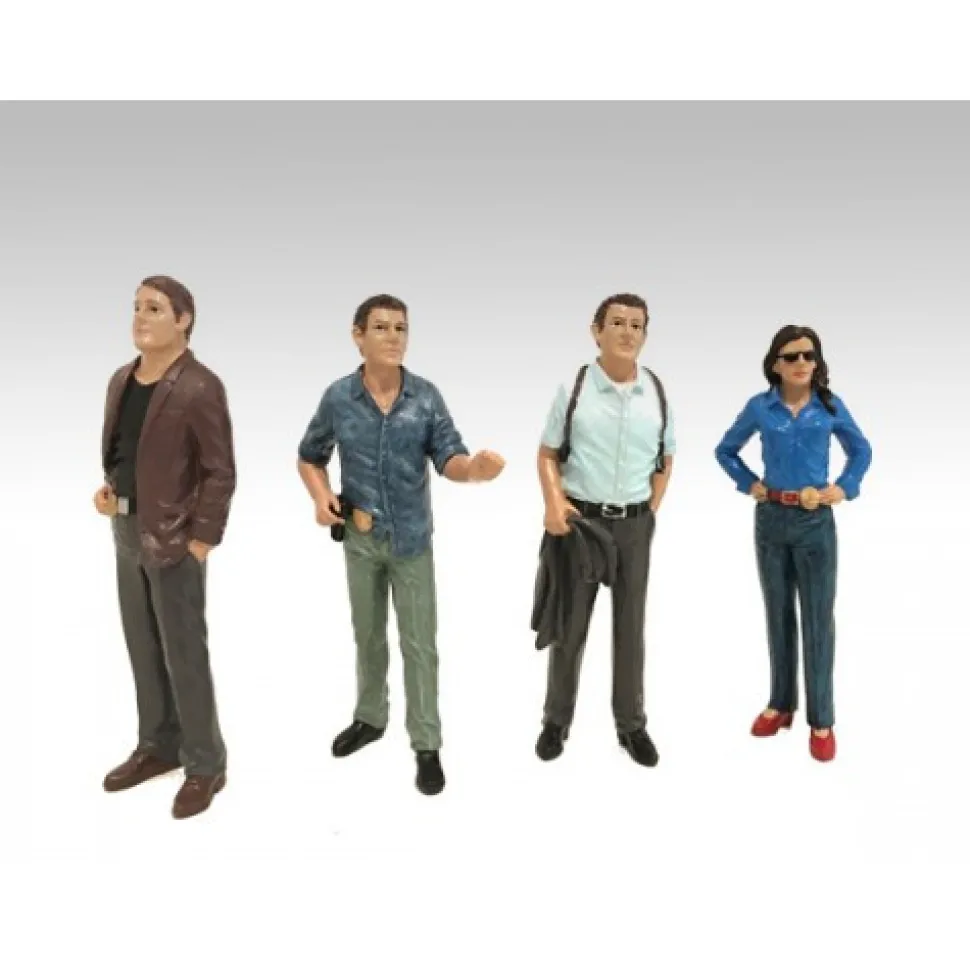 The Detective #3 Figure For 1:18 Scale Models American Diorama 23893