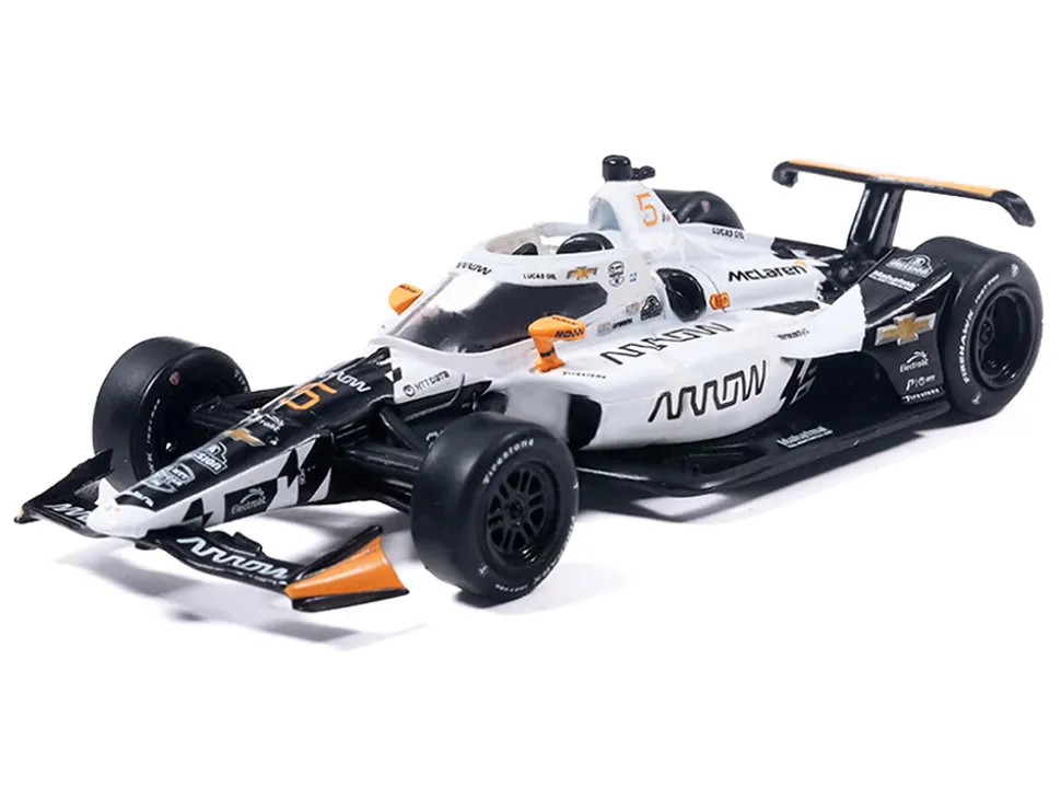 109th Indianapolis 500 (2025) Podium Set of 3 IndyCars 1/64 Diecast Model Cars by IXO Models