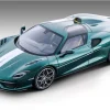 2020 Touring Superleggera Arese RH95 Green Metallic with White Stripes Mythos Series Limited Edition to 70 pieces Worldwide 1/18 Model Car Tecnomodel TM18-268A