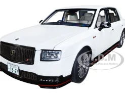 Toyota Century GRMN RHD Right Hand Drive Pearl White 1/18 Model Car Autoart 78764