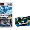 Toyota Corolla Levin (AE86) RHD (Right Hand Drive) White with Carbon Hood "Initial D" (1995-2013) Manga "Diorama Set Series" 1/64 Diecast Model Car by Hobby Japan