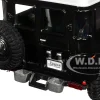 Toyota FJ40 Land Cruiser Black with White Top 1/24 Diecast Model Car Motormax 79323BK