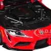 Toyota GR Supra Red "Special Edition" Series 1/24 Diecast Model Car by Maisto
