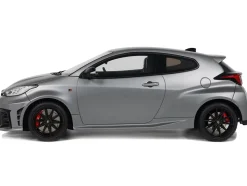 2024 Toyota GR Yaris Precious Metal Gray Metallic Limited Edition to 999 pieces Worldwide 1/18 Model Car by Otto Mobile