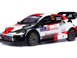 Toyota GR Yaris Rally1 Hybrid #33 Elfyn Evans - Scott Martin Winner "Rally Finland" (2023) 1/18 Diecast Model Car by IXO Models