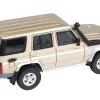 2014 Toyota Land Cruiser 76 Vintage Gold Metallic 1/64 Diecast Model Car Paragon Models PA-55314