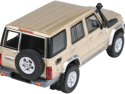2014 Toyota Land Cruiser 76 Vintage Gold Metallic 1/64 Diecast Model Car Paragon Models PA-55314