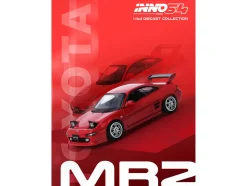 Toyota MR2 (SW20) RHD (Right Hand Drive) Red 1/64 Diecast Model Car by Inno Models