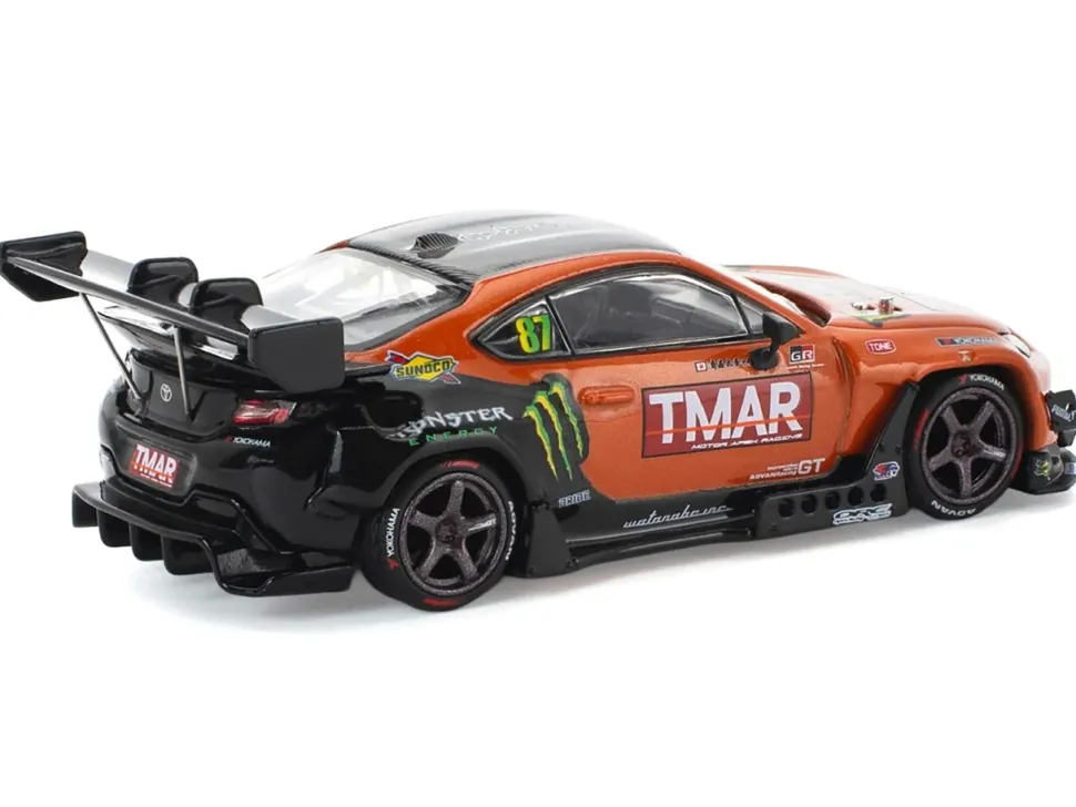 Toyota Pandem GR86 #87 Daigo Saito "Formula Drift Japan" (2022) 1/64 Diecast Model Car by Pop Race