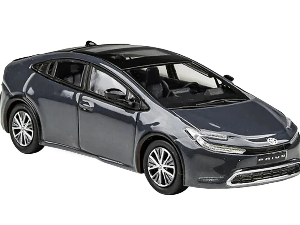 2023 Toyota Prius Guardian Gray 1/64 Diecast Model Car by Paragon Models