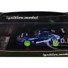 Toyota Supra (JZA80) RZ RHD (Right Hand Drive) #9 "WedsSport" Blue Metallic with Graphics 1/64 Diecast Model Car by Ignition Model