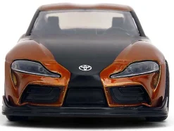 2020 Toyota Supra Orange Metallic with Black Stripes