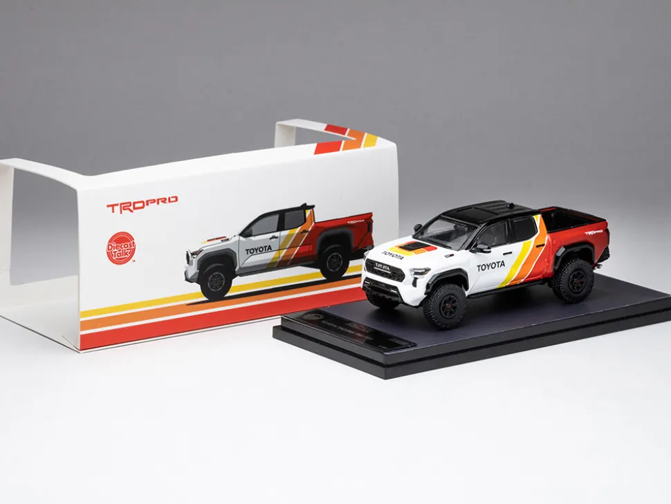 Toyota TRD PRO 4 Car Set Limited Edition to 500 pieces Worldwide 1/64 Diecast Model Cars by GCD