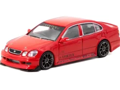 Toyota Vertex Aristo JZS161 RHD (Right Hand Drive) Red with Tarmac Cards