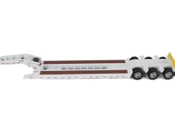 Trail King TK120 Hydraulic Detachable Gooseneck Lowboy Trailer White (Regular Version)