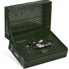 Triumph TR6 Trophy Motorcycle Dark Green Weathered The Great Escape 1963 Movie Diecast Model Corgi CC08501