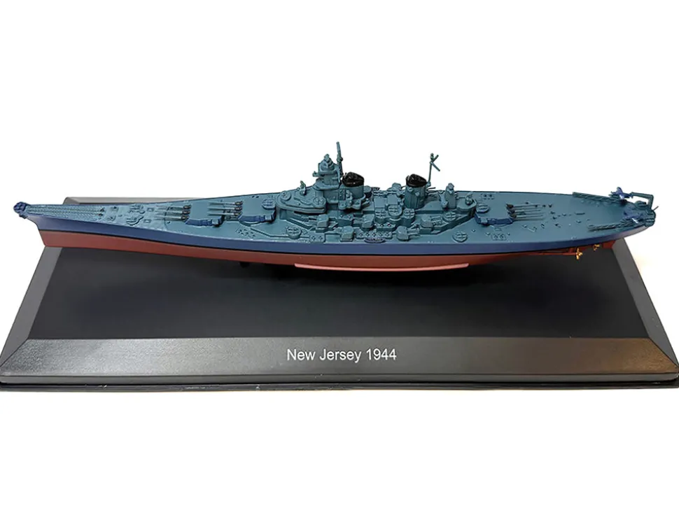 USS New Jersey (BB-62) Battleship (1944) 1/1100 Diecast Model by Diecast of Defense Collectibles