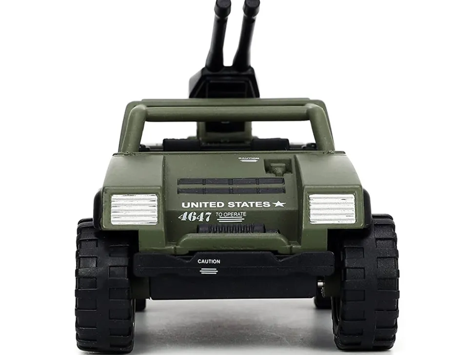 V.A.M.P. Olive Green Duke Diecast Figurine G.I. Joe Hollywood Rides Series 1/32 Diecast Model Car Jada 33083