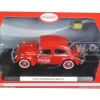 1966 Volkswagen Beetle Coca Cola Rear Luggage Rack 2 Bottle Cases 1/24 Diecast Model Car Motor City Classics 424067