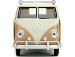 Volkswagen Bus WheelJack Tan and Beige Frank s TV Repair Transformers Rise of the Beasts 2023 Movie Hollywood Rides Series 1/32 Diecast Model Car Jada 34265