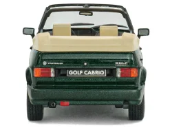 1992 Volkswagen Golf Cabrio Classic Line Classic Green Metallic 1/43 Diecast Model Car by Solido