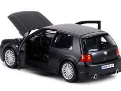 Volkswagen Golf R32 Matt Black Special Edition Series 1/24 Diecast Model Car Maisto 31290